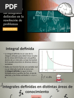 Aplicación de Las Integrales Definidas en La Resolución