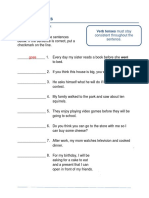 Grade 5 Verb Tense Shifts B