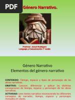 Genero Narrativo 1° Medio