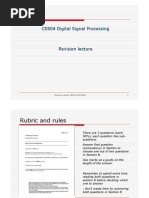 CE804 Digital Signal Processing CE804 Digital Signal Processing