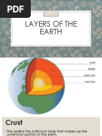 Layers of The Earth