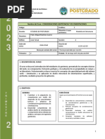 2do TRIMESTRE MAESTRIAS 2023 - Consideraciones Geotécnicas y de Cimentaciones