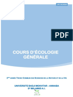 Ecologie G 3