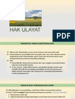 Hak Ulayat