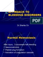 An Approach To Bleeding Disorders