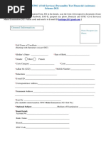 Interview Online Application Form