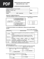 Examen Del 2do Quimestre Paquete Contable 2022