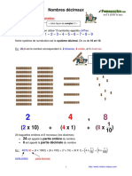 612aae1a3bc2bnombres Decimaux Cours de Maths Niveau 6eme