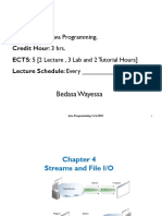 Chapter 4 Streams and File IO