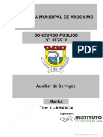 Auxiliar de Servicos