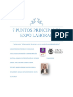 7 Puntos Principales Expo Laboral