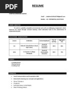 Madhan Resume