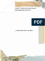 Trabajo de Lenguaje La Desnutrición