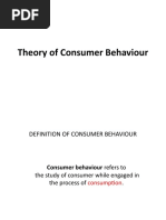 3 FINAL Consumer Demand Theory