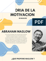 Equipo 3 - Teoria de La Motivación de Maslow