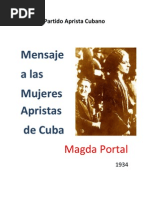 Magda Portal - Mensaje A Las Mujeres Apristas de Cuba (Magda Portal)