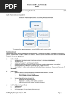 NU - Audit of Cash and Cash Equivalents