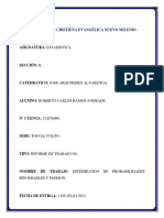 122070090-13-Informe de Trabajo Ejercicios Practicos-Distribución de Probabilidades Binomiales y Poisson-n8-Carlos-Ramos