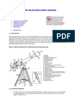 Refractor Telescope User