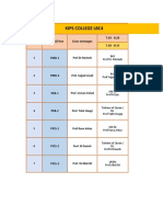 Time Table Pre 1st Year + 2nd Year 15-07-2023 (9+7) - 1