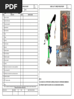 Formato Check List Brazo Rescatador Mensual