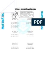 Ficha Problemas de Adicion para Cuarto de Primaria