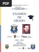 Examen de Grado Estudio de Caso 2022 - 2023