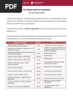 4to Coloquio Interno de Investigación