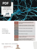 Control Systems and Drugs