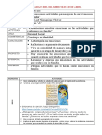 Ruta de Trabajo Del Miercoles 28 de Abril