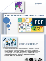 Structura Religioasa A Populatiilor