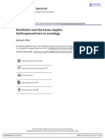 Ross-Durkheim Homo Duplex