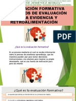 Évaluacion Formativa-Criterios de Evaluacion para La Evidencia y Retroalimentacion y Tipos de Retroalimentacion .