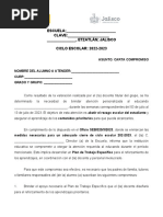 Carta Compromiso Atención Rezago 2023