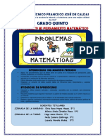 5° Matemáticas. II P. 2021