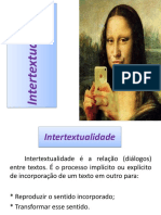 INTERTEXTUALIDADE