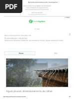 Águas Pluviais - Dimensionamento de Calhas e Tubos - Guia Da Engenharia