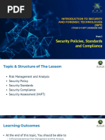 (Slides Note) 05 ISFT Security Policies, Standards and Compliance VE - MHH