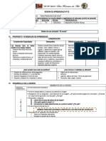 Sesión de Aprendizaje #02 Comunicación