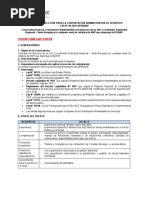 Bases de Convocatoria - Arequipa