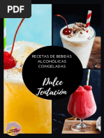 Dulce Tentación: Recetas de Bebidas Alcohólicas Congeladas