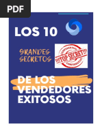 Los 10 Secretos Del Éxito de Los Más Grandes Vendedores