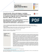 Caracterización Clínica Del Dengue y Variables