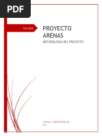 Proyecto Arenas Metodologia