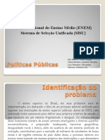 Políticas Públicas - Slides Enem-Sisu