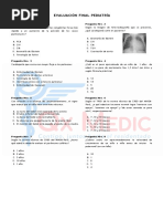 Pediatría Evaluación Final - Sin Claves