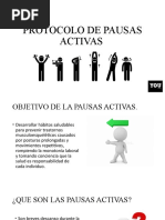 Protocolo de Pausas Activas