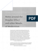 Notes Around The Doppler Effect and Other Moods of Modernism