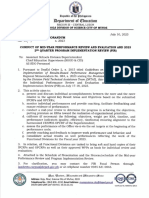 Odm No. 004 S. 2023 Conduct of Mid Year Performance Review and Evaluation and 2023 2nd Quarter Program Implementation Review Pir