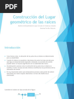 Construcción Del Lugar Geométrico de Las Raices